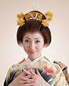 文金高島田 黒引き姿